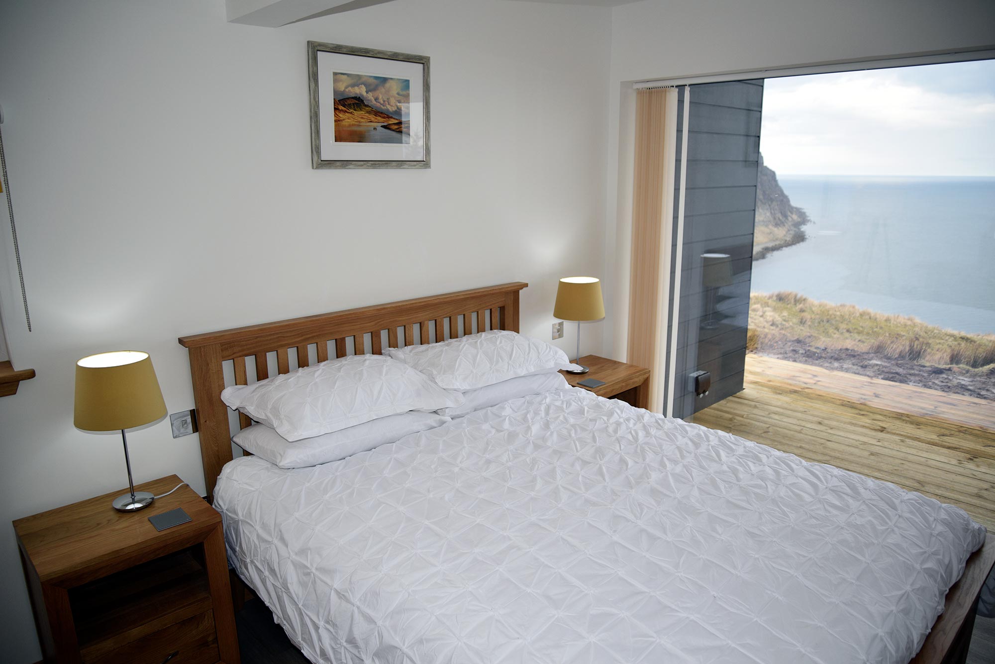 Sea views at The Bay near the Old Man of Storr