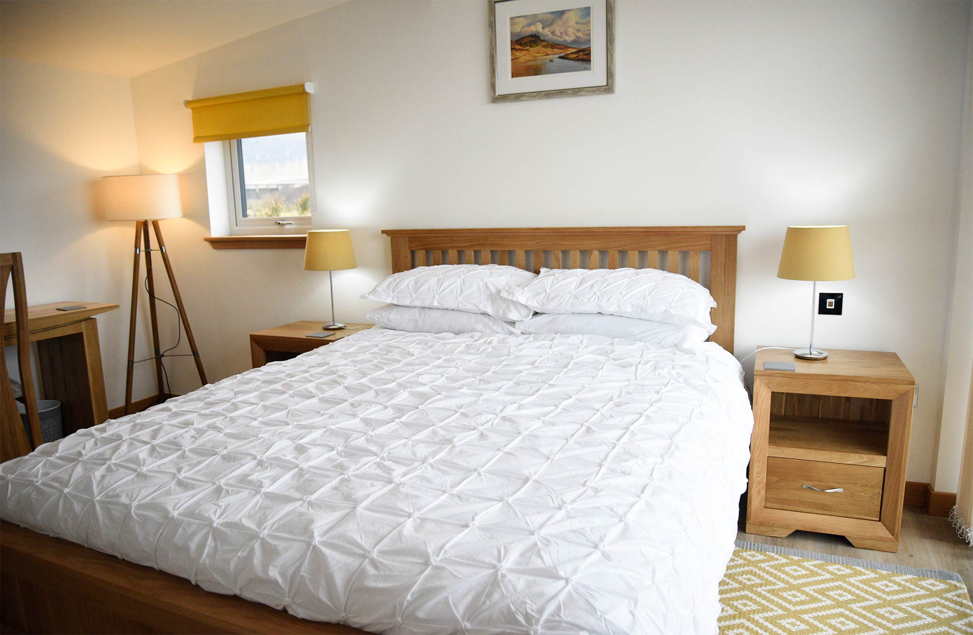The Bay King Size bed self catering